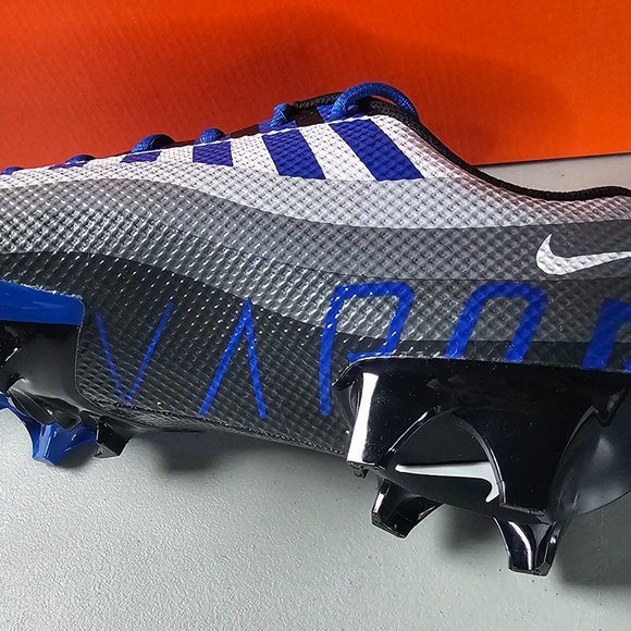 Nike Vapor Edge Speed 360 Black/Royal Men's Football Cleats CV6349-011 NIB - Picture 7 of 9